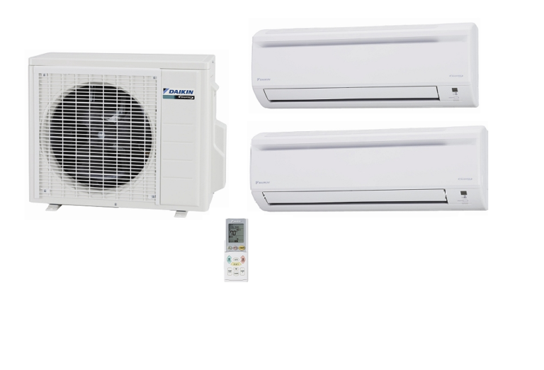 Daikin 4MXS32GVJU 32,000 Btu Outdoor Unit 2-Zone Heat and Cool Ductless ...